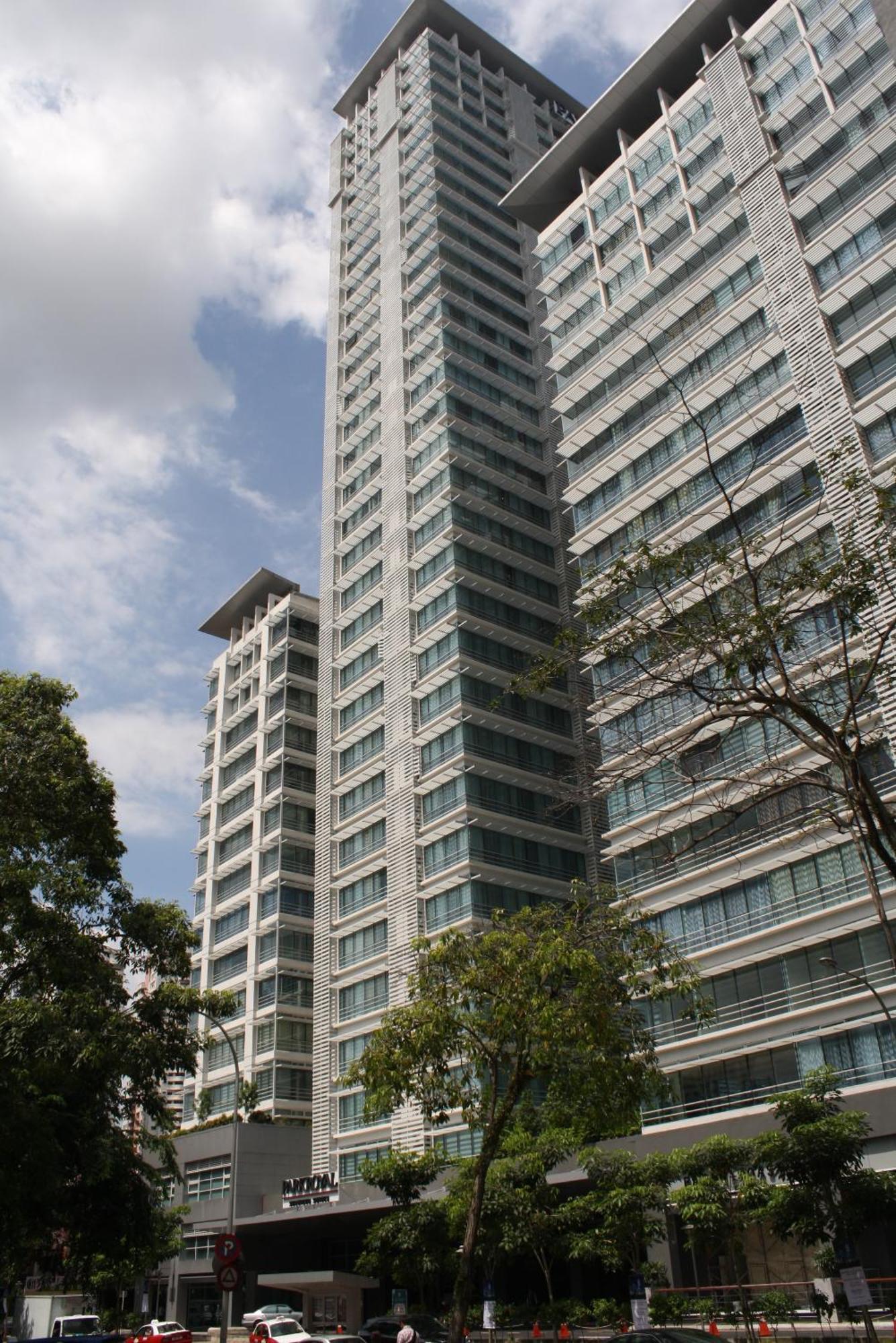 Parkroyal Serviced Suites קואלה לומפור מראה חיצוני תמונה The building of the National University of Singapore
