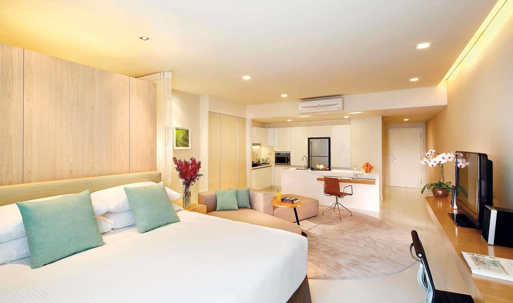 Parkroyal Serviced Suites קואלה לומפור מראה חיצוני תמונה A typical studio apartment